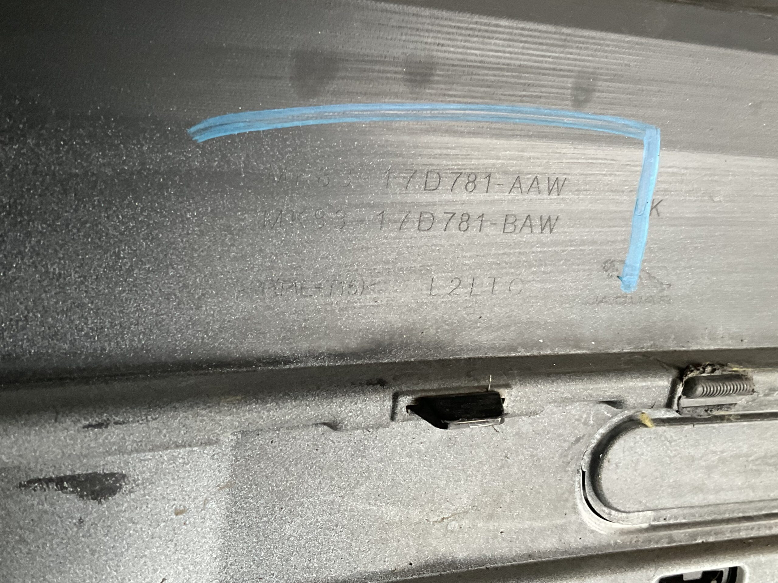 Bumper Ford Escape 13-19 MK93-17D781-aaw Achterbumper F6-16121z