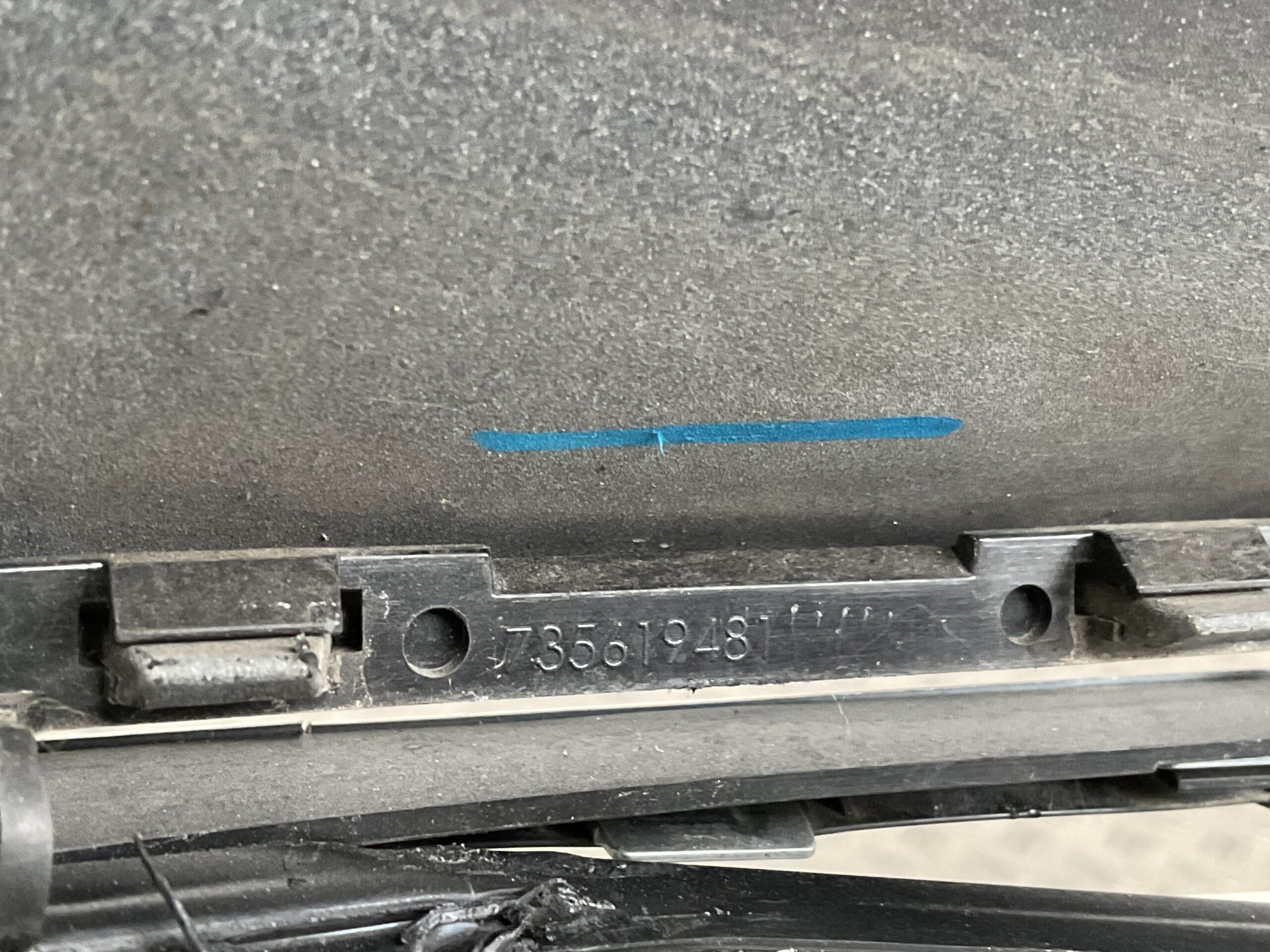 Bumper Fiat 500 Lounge Facelift 16-23 735619491 Voorbumper B8-16844z