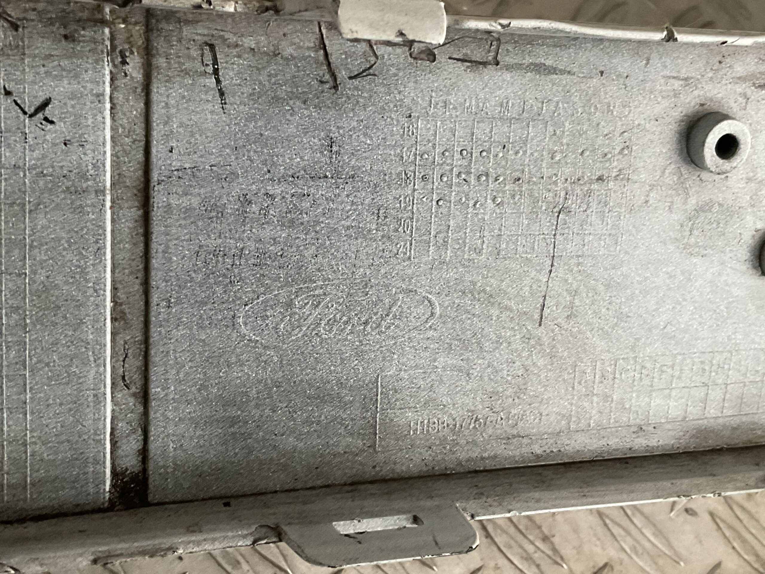 Bumper Ford Fiesta MK8 17-21 H1BB-17757-A Voorbumper D3-16526z