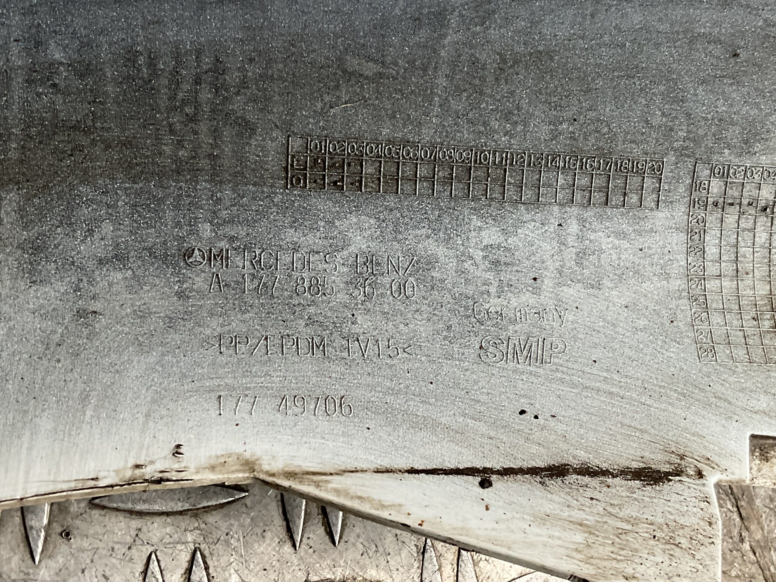 Bumper Mercedes A Klasse W177 Normaal 19-23 A1778853600 Voorbumper A2-16849z