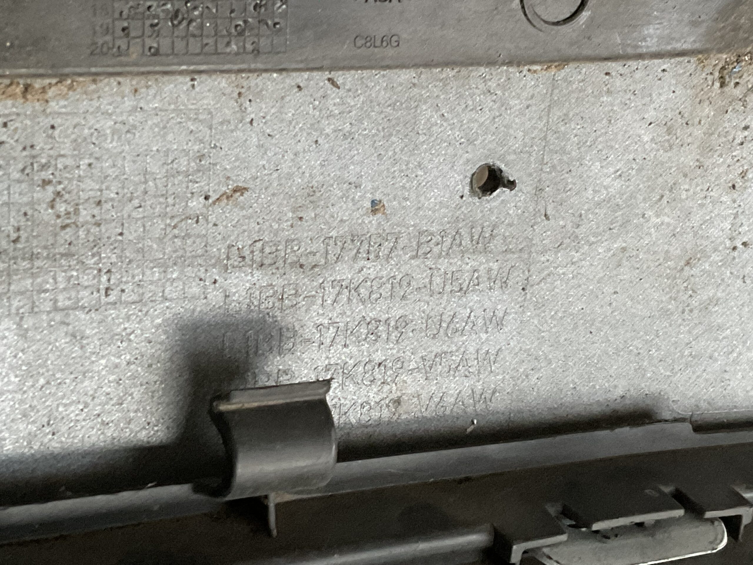 Bumper Ford Fiesta MK8 17-21 H1BB-17757-A Voorbumper D3-17078z