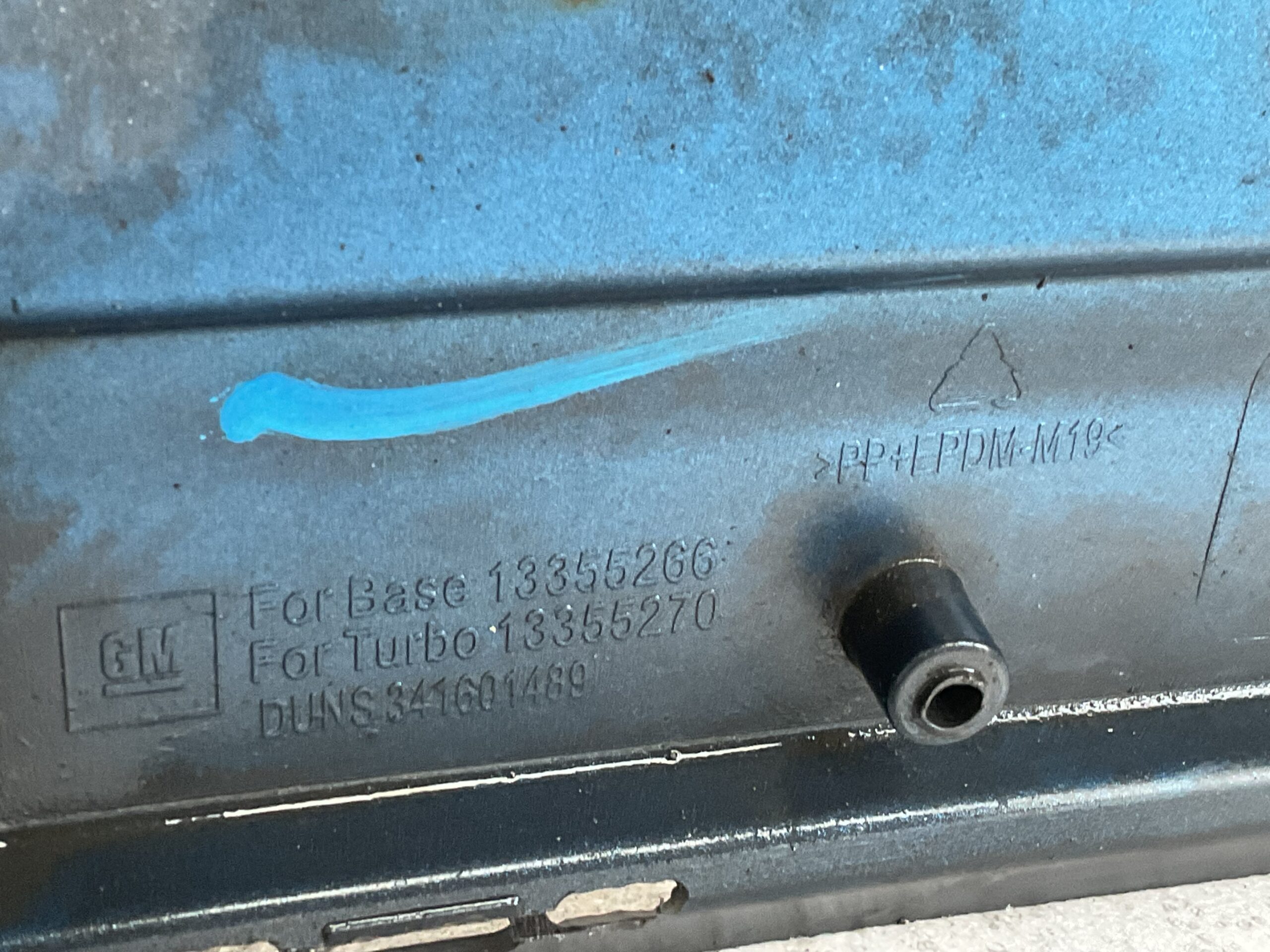 Bumper Opel Adam Turbo S 12-19 13355266 Voorbumper i9-17086z