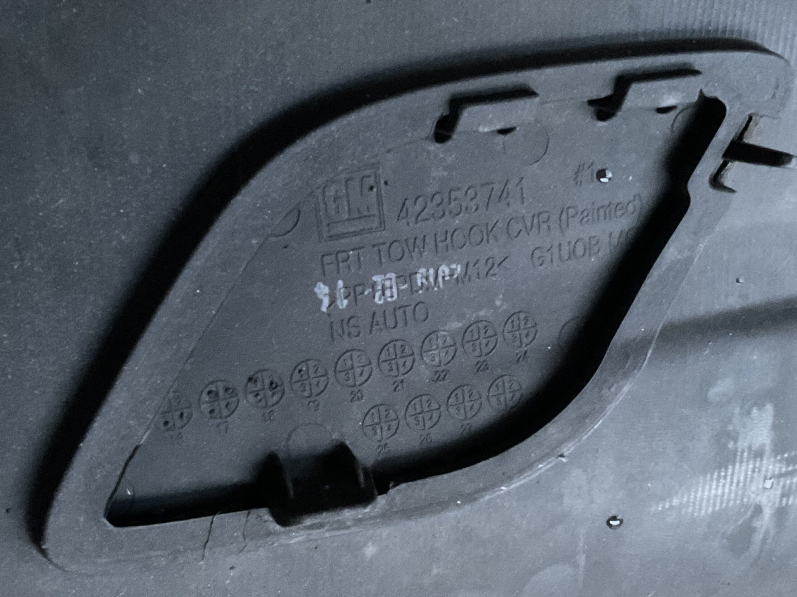 Bumper Opel Mokka X pdc 16- 42645803 Voorbumper i5-17143z