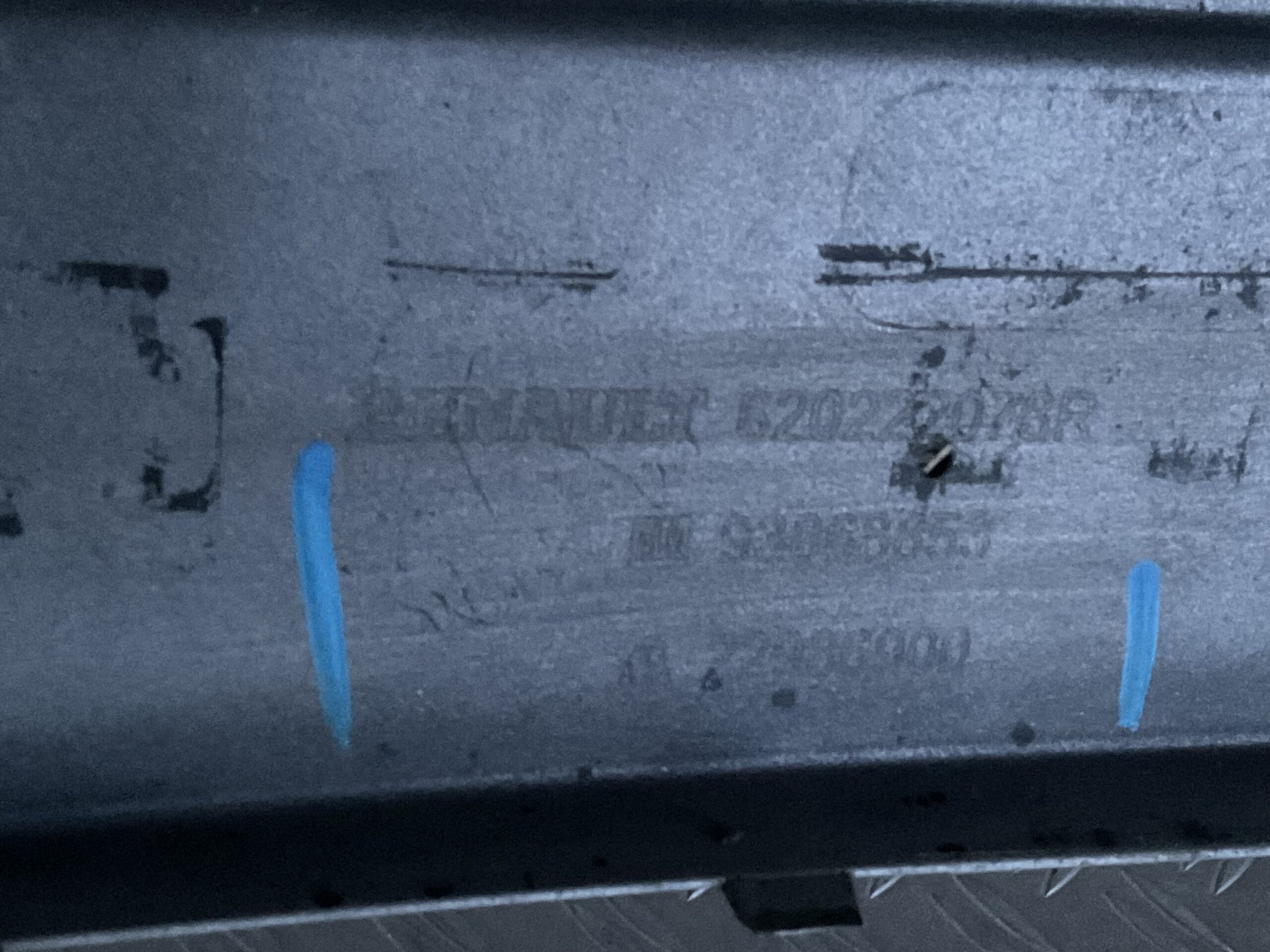 Bumper Opel Vivaro 2 Renault Trafic 14-18 620222078R Voorbumper F10-17146z