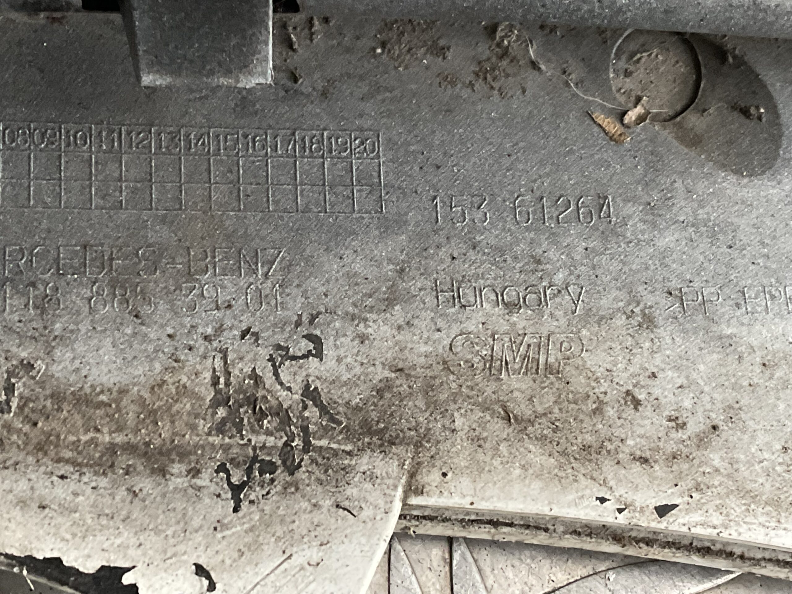 Bumper Mercedes CLA W118 AMG 6xpdc 19-23 A1188853901 Voorbumper A5-9941z