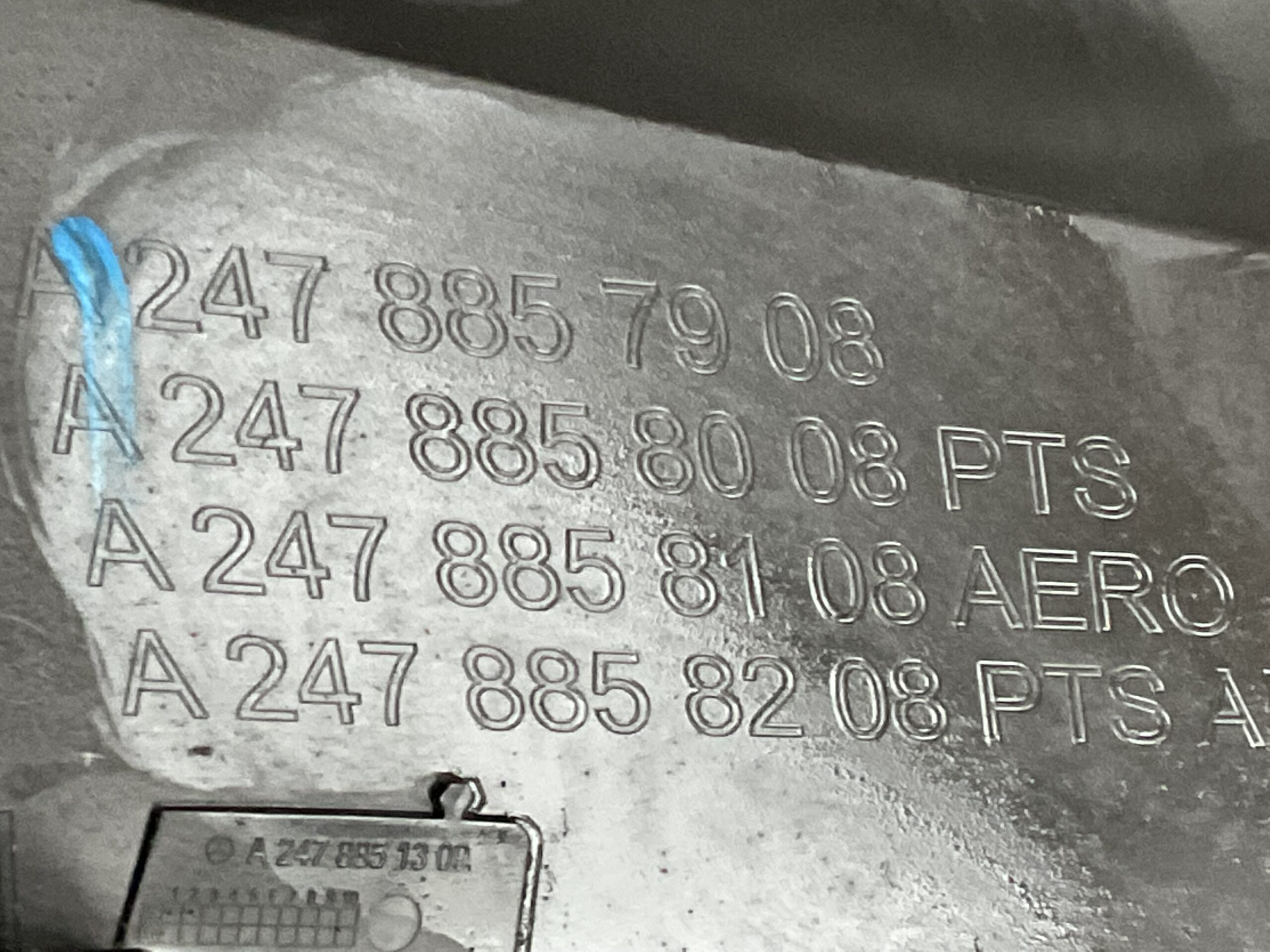 Bumper Mercedes GLA H247 W247 AMG Facelift 21- A2478857908 Voorbumper B3-17154z