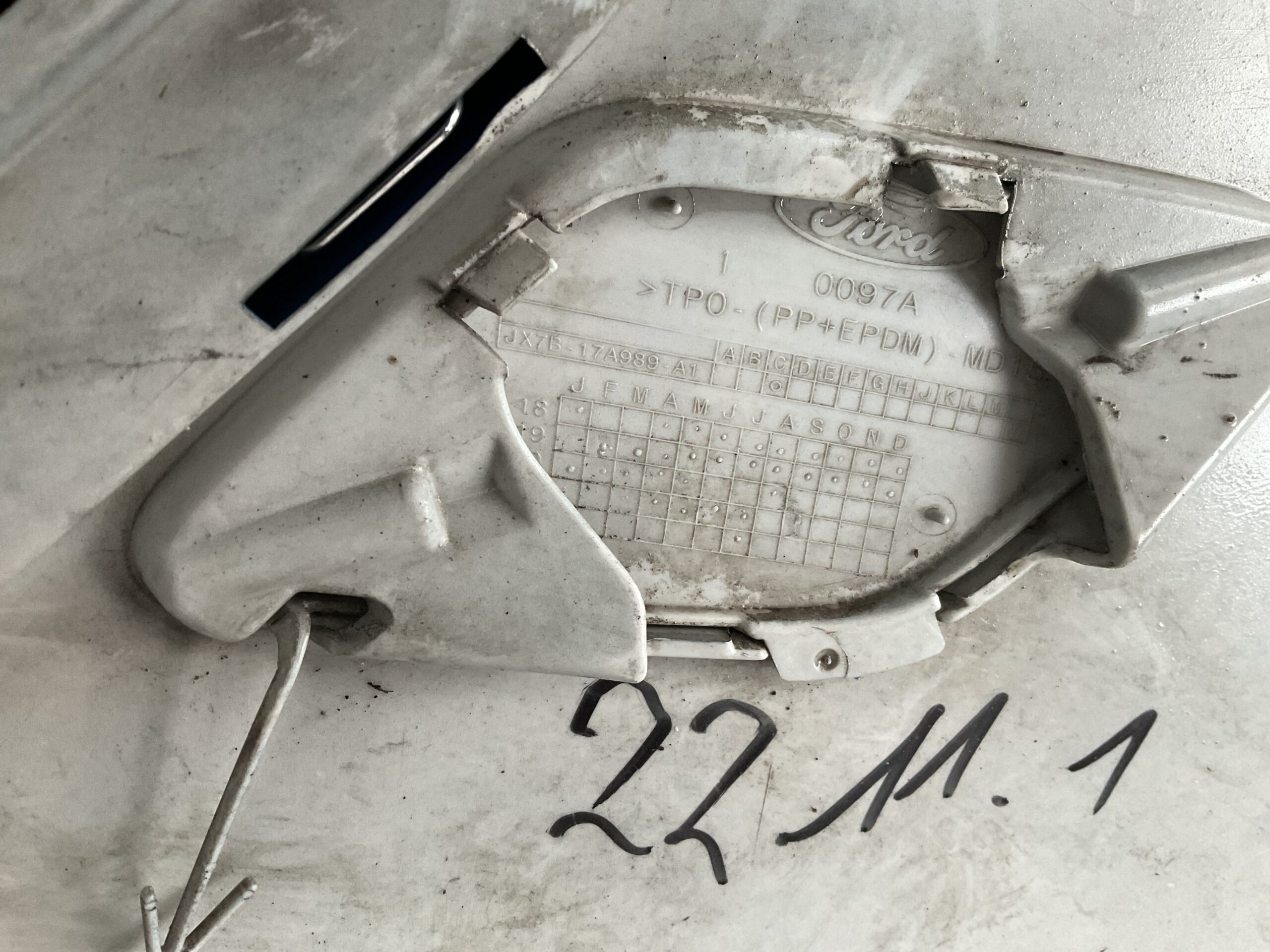 Bumper Ford Focus MK4 Normaal 17-22 JX7B-17757-A Voorbumper D9-17164z