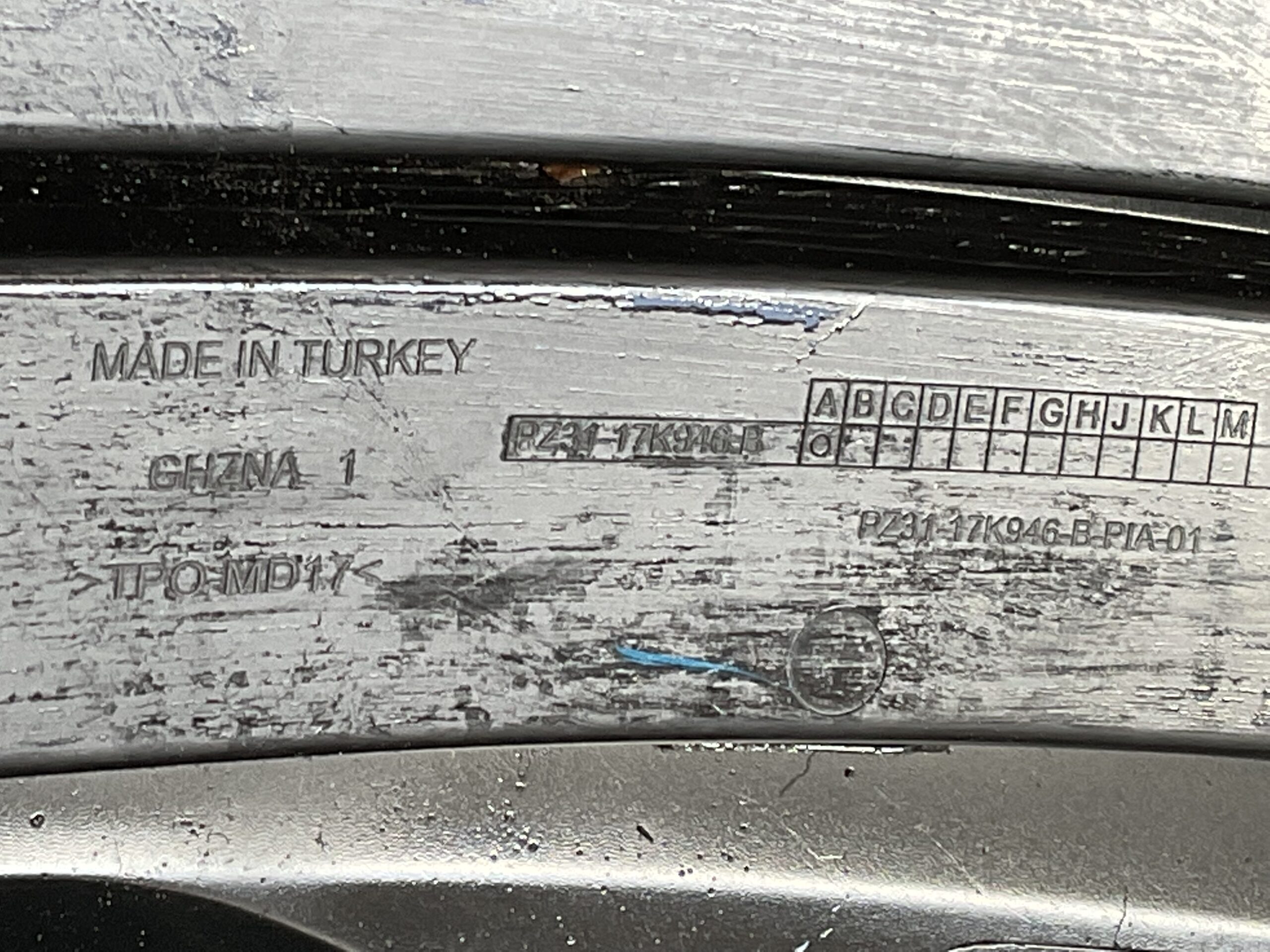 Bumper Ford Transit Custom MK2 II 23- PZ31-R17757-D Voorbumper G5-17170z