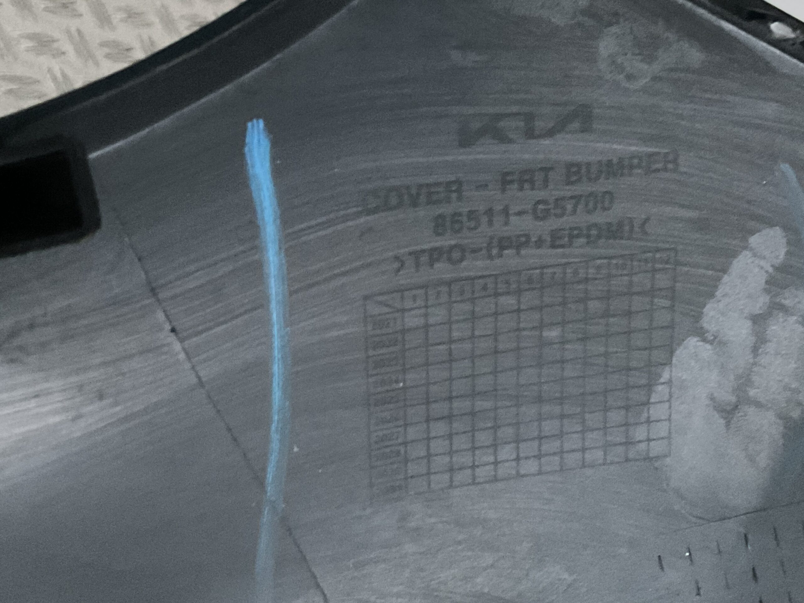 Bumper Kia Niro 2022- 86511-G5700 Voorbumper G3-17036z