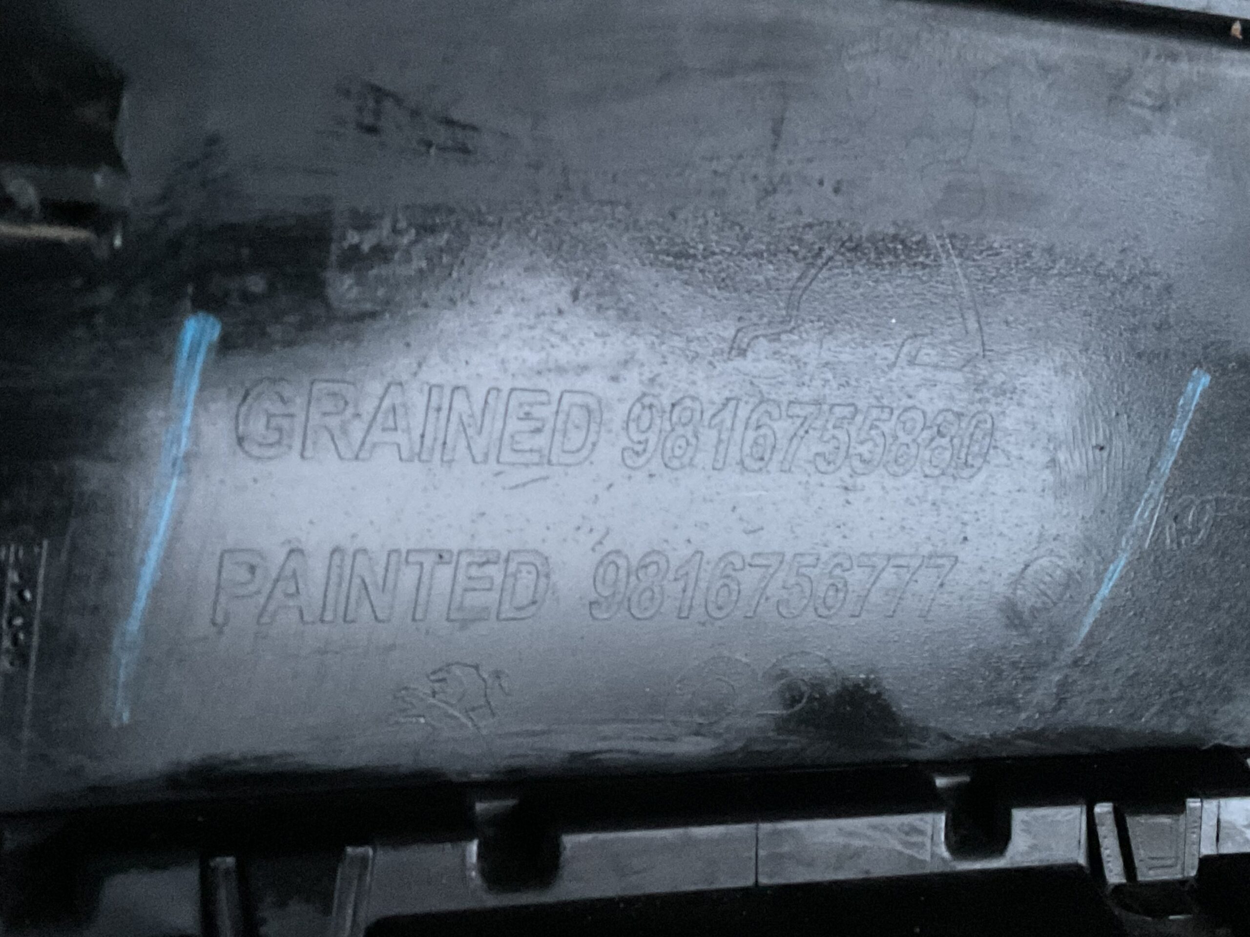 Bumper Peugeot Rifter 18-23 9816755880 Voorbumper D5-17066z