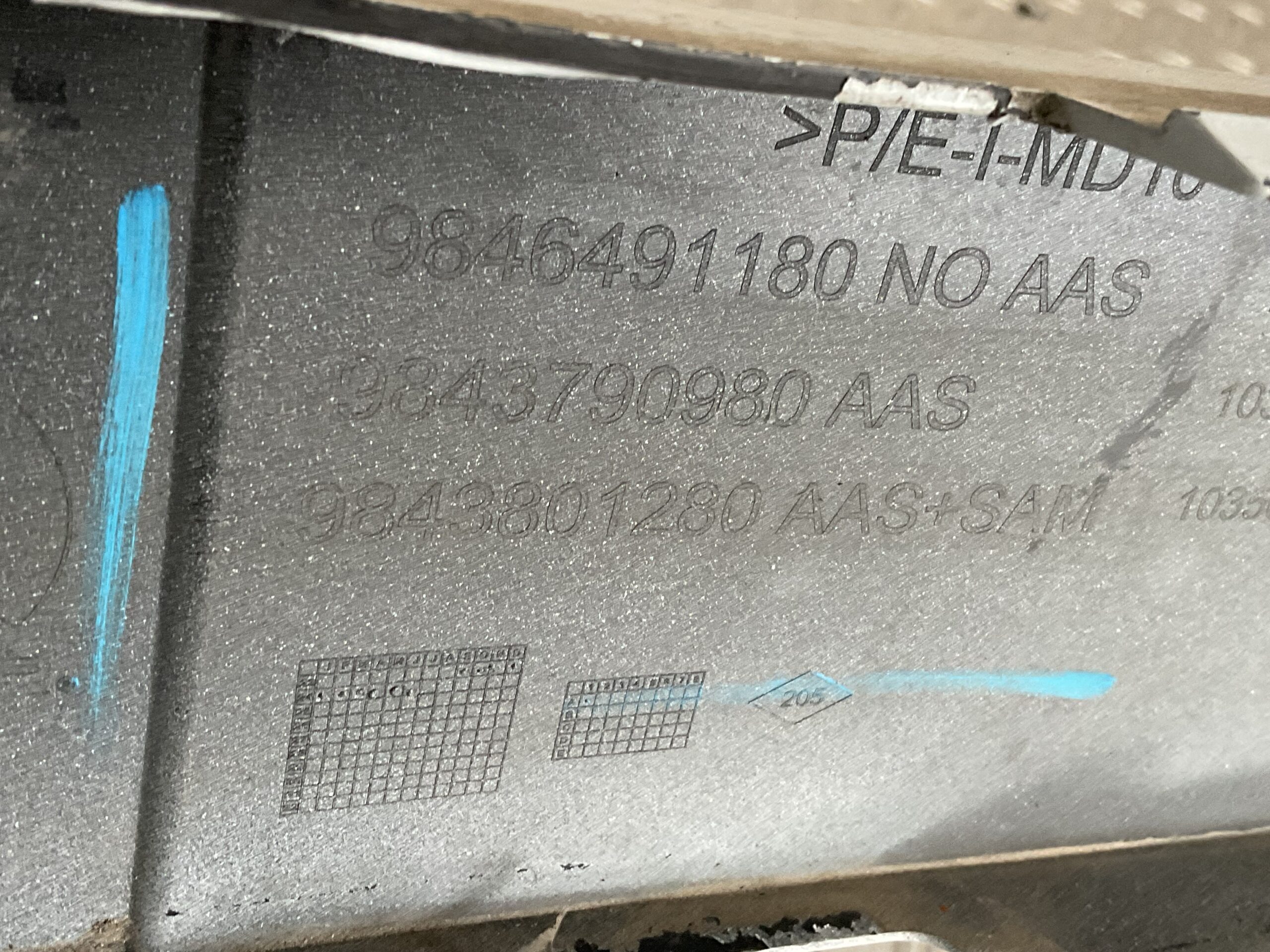 Bumper Peugeot 3008 5008 Facelift 2024- 9843790980 Voorbumper J5-17065z